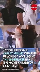 Akshay Kumar Did Not Fight The Undertaker In Khiladiyon Ka Khiladi | BOOM | Bollywood