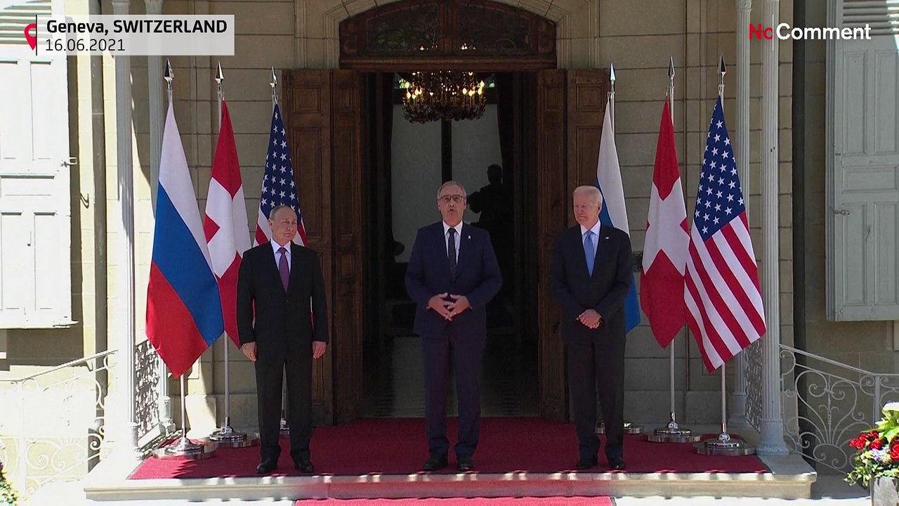 Biden und Putin: Der erste Handschlag