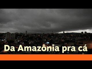 Partículas de queimadas são encontradas em água de chuva em SP
