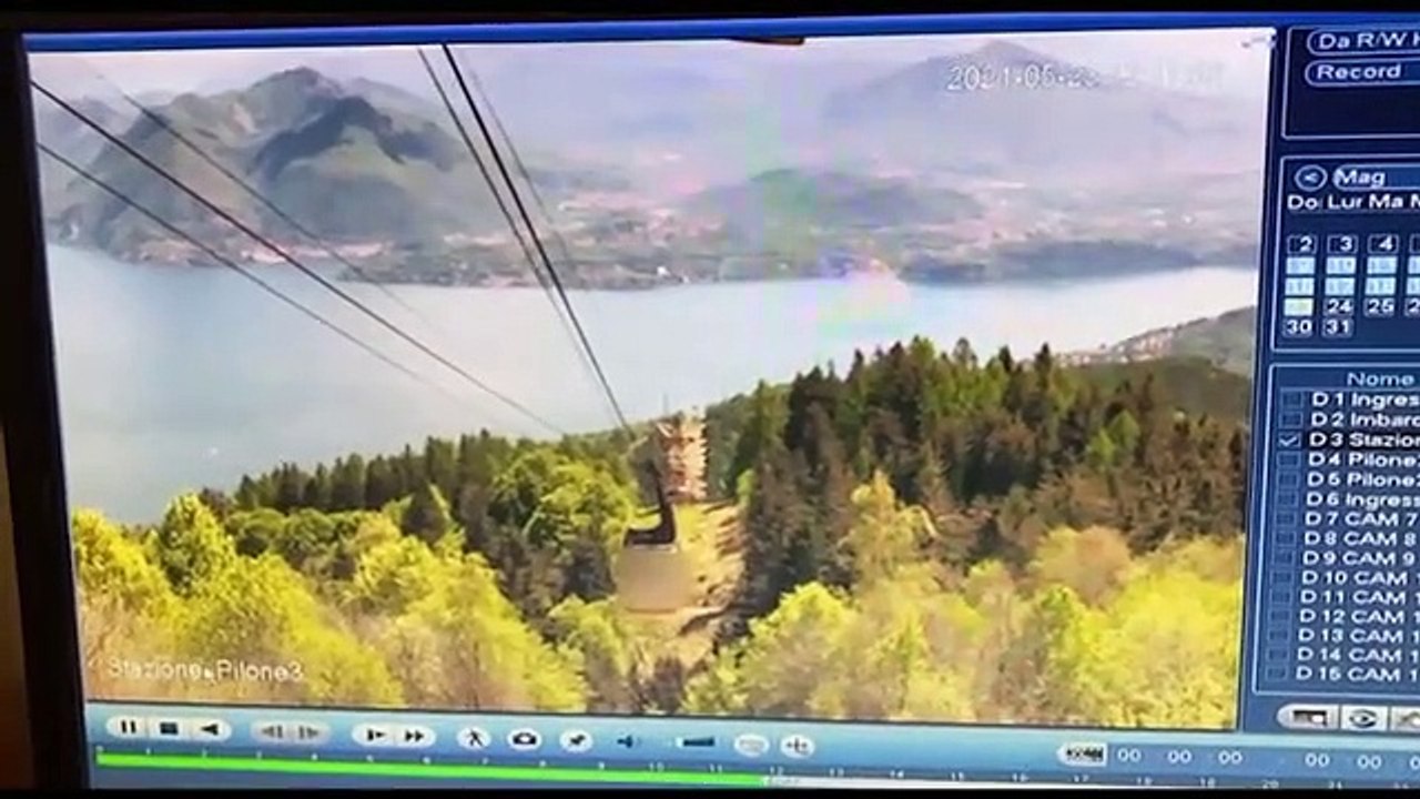 Effondrement du téléphérique Stresa-Mottarone : Une première vidéo de l'accident publiée