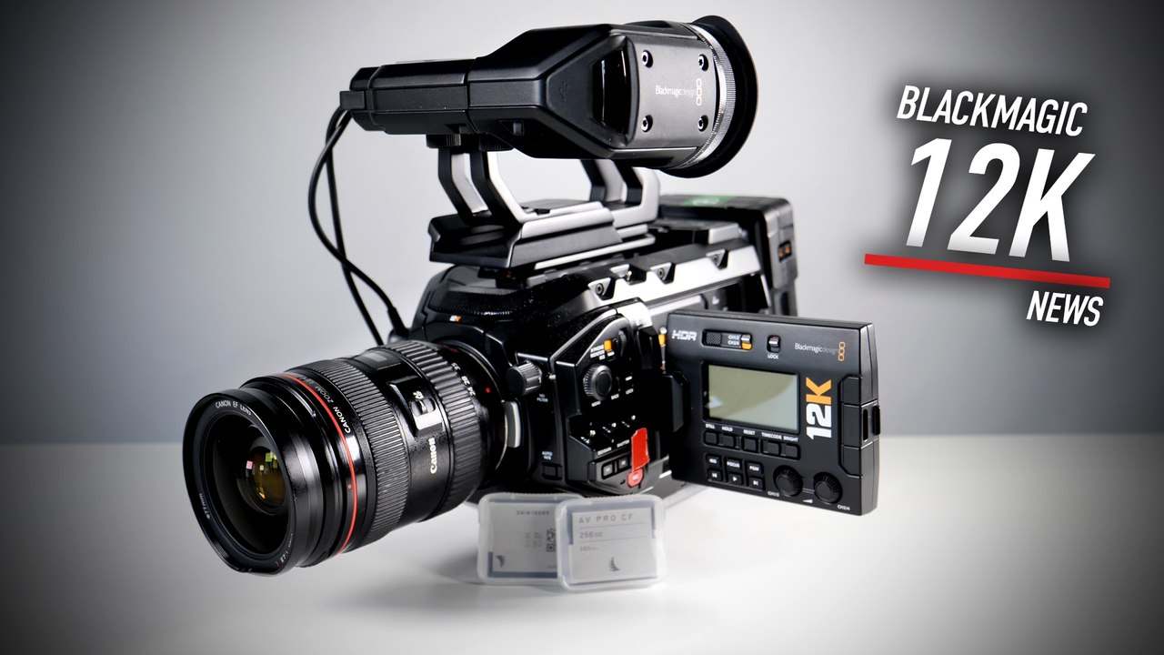 Découverte de la Blackmagic Ursa Mini Pro 12K
