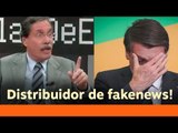 Bolsonaro diz que jornalista da Globo recebeu 375 mil por palestra no Senac