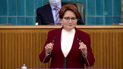 TBMM - Akşener: 'Şehit ailesinin, gazilerimizin geçim derdi olamaz'