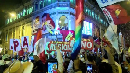 Finalizó conteo de votos en Perú con ventaja para Castillo