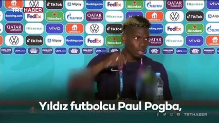Paul Pogba dan alkollü içecek tepkisi
