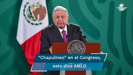Ante prácticas de “chapulineo” en el Congreso, AMLO llama a legisladores a ser congruentes