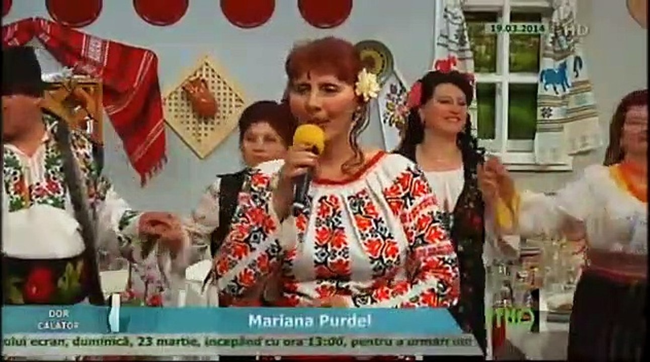 Mariana Purdel - Bine v-am gasit la nunta  (Dor calator - ETNO TV - 19.03.2014)