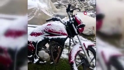 Haziran ayı ortasında kar sürprizi