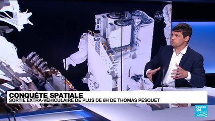 Conquête spatiale : sortie extra-véhiculaire de plus de 6 h pour Thomas Pesquet  et Shane Kimbrough
