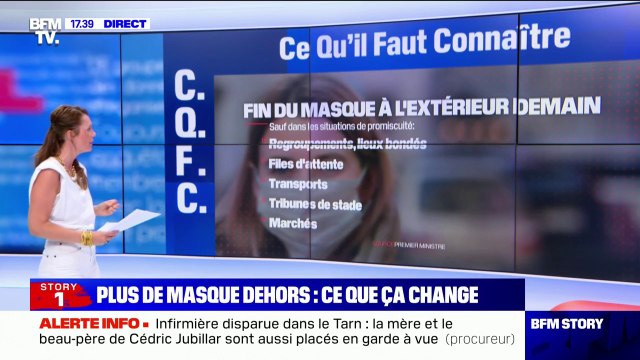 Port du masque, couvre-feu... Ce qui va changer dans les prochains jours