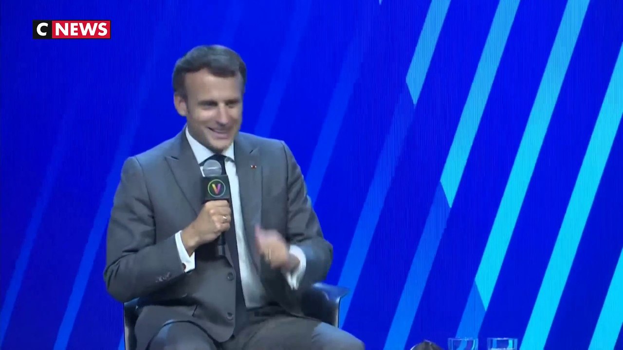 Emmanuel Macron à VivaTech