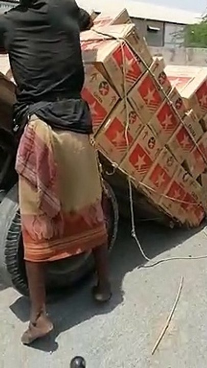 Ce pauvre âne est en surcharge