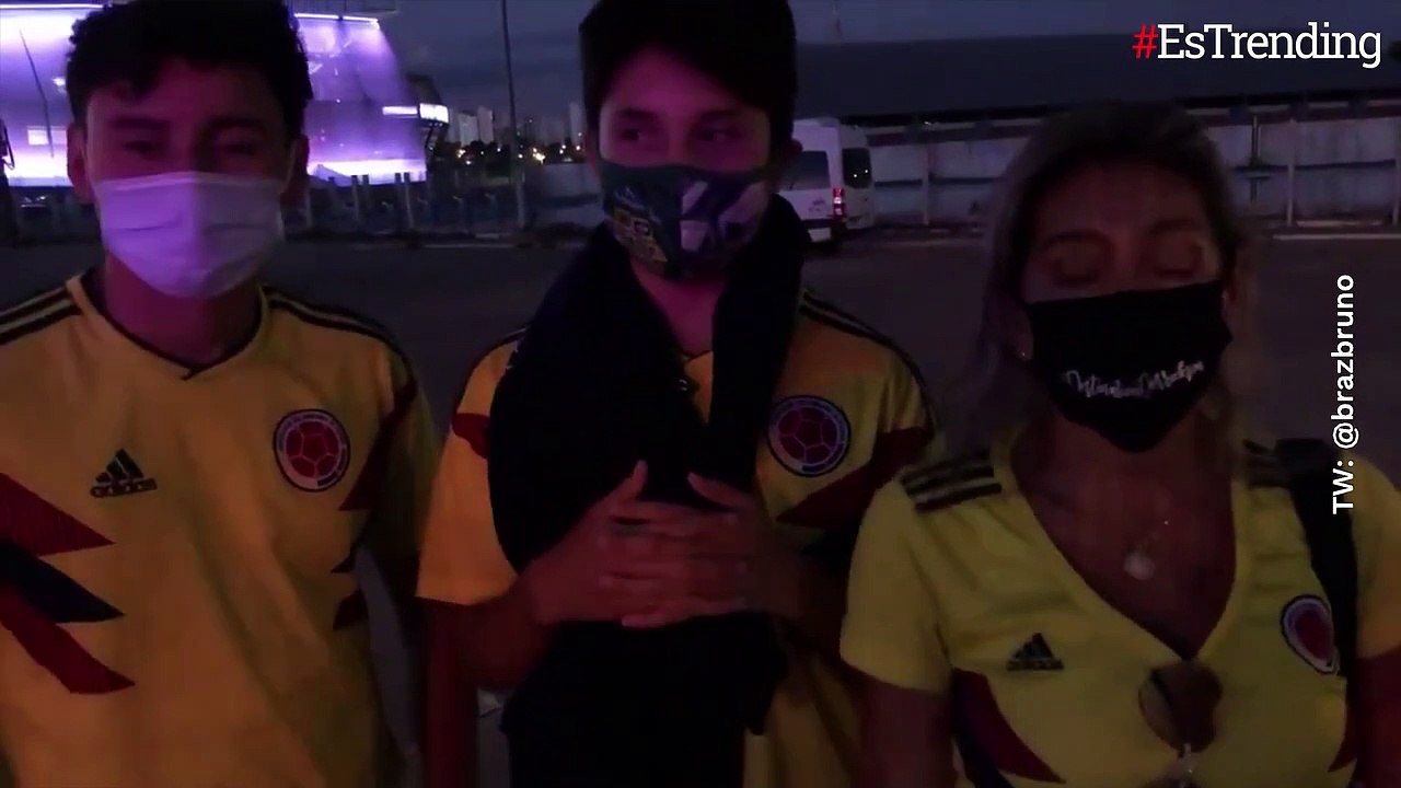 La historia de la familia colombiana que fue Brasil por la Copa América y se enteraron de que los partidos eran sin público