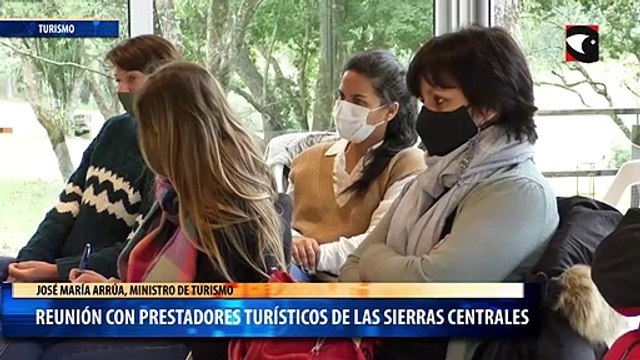 Reunión con prestadores turísticos de las Sierras Centrales