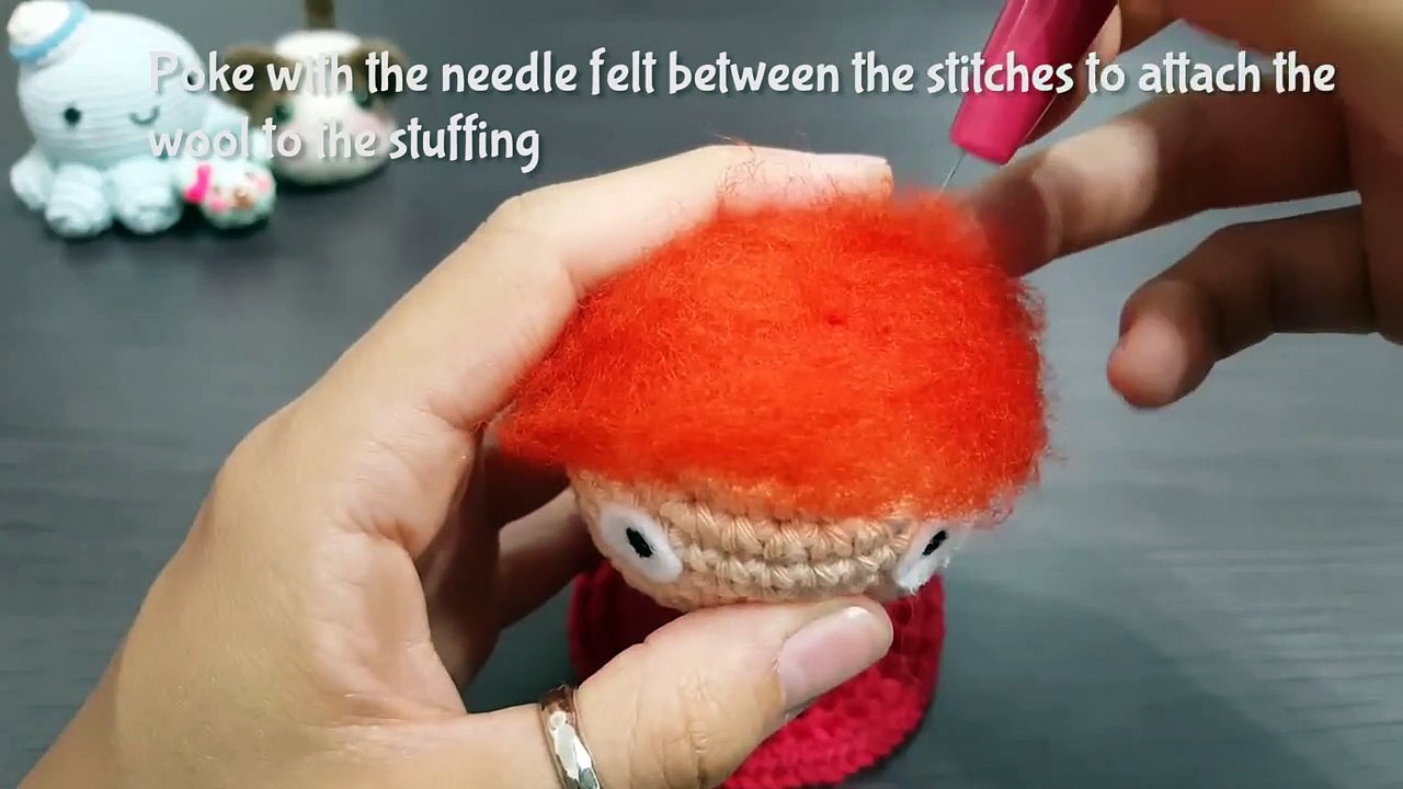 Amigurumi | Ponyo Crochet + Needle Felting