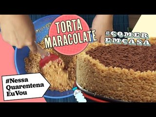 TORTA DE MARACUJÁ COM CHOCOLATE | Super fácil e você ainda mata as saudades da sua doceria preferida