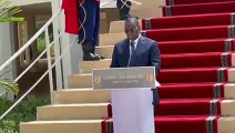 Déclaration de Macky SALL à la sortie du conseil des ministres à Matam!