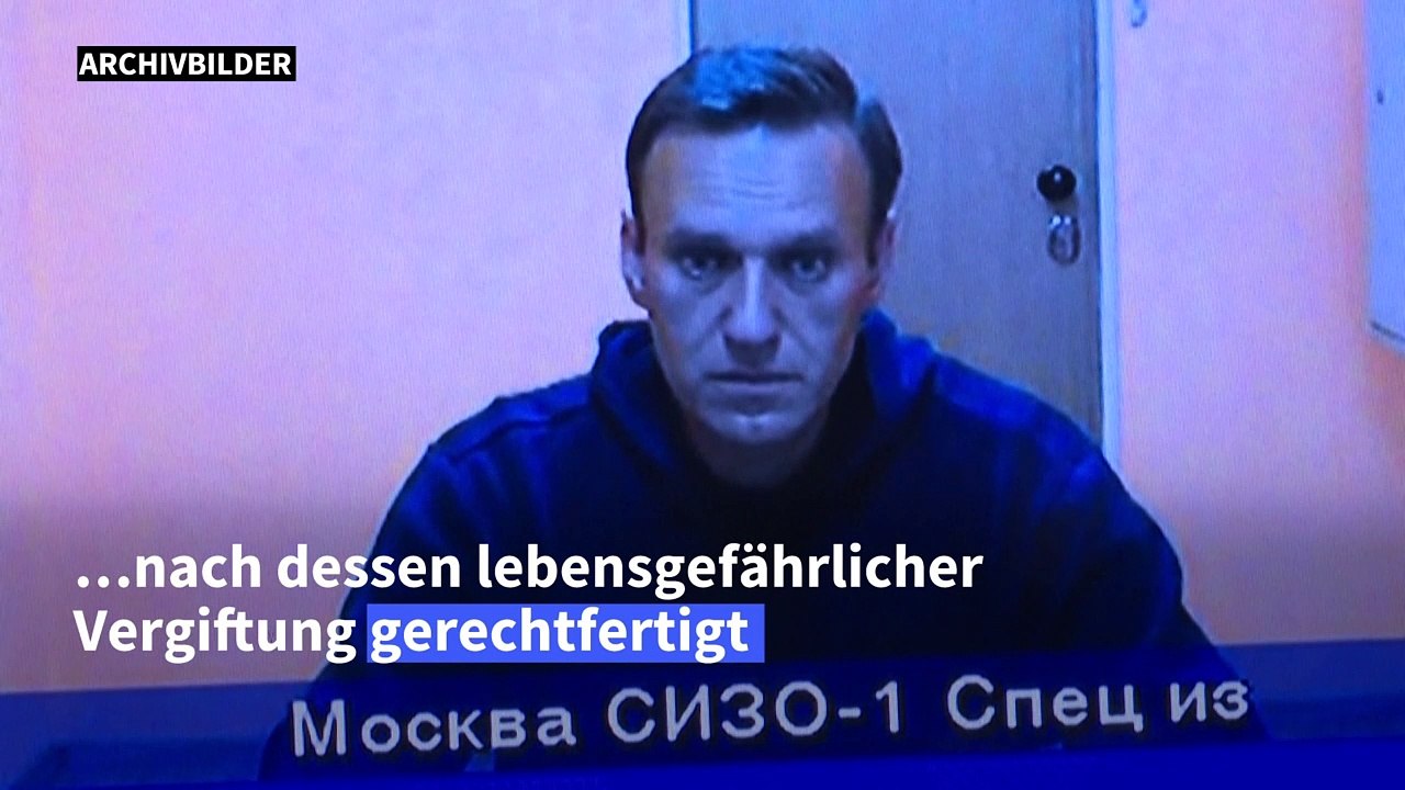 Putin rechtfertigt Inhaftierung von Alexej Nawalny