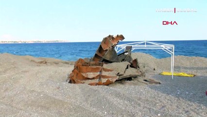 83 yıl önce batan geminin enkaz gün yüzüne çıktı