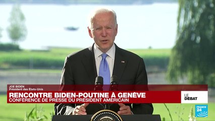 Rencontre Biden-Poutine : "il s'agit d'un point de départ" pour le président américain
