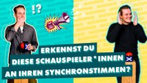 Zwei Synchronsprecher im Quiz: Erkennen sie die Stimmen?