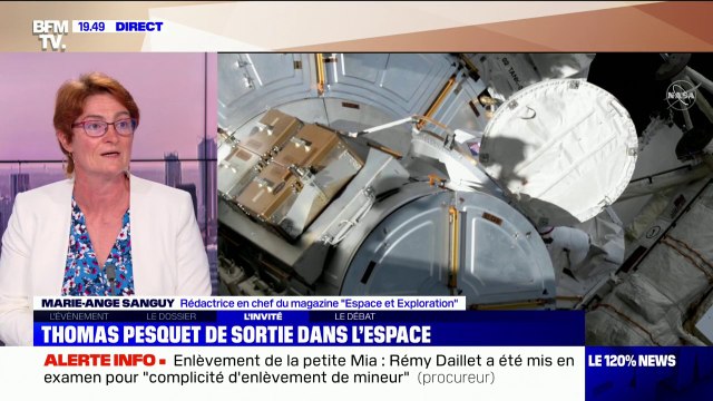 En quoi consiste la sortie de Thomas Pesquet dans l'espace ?