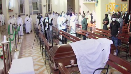 Funérailles du Mgr. Ducange Sylvain, Evêque de l'Archidiocèse de Port-au-Prince.