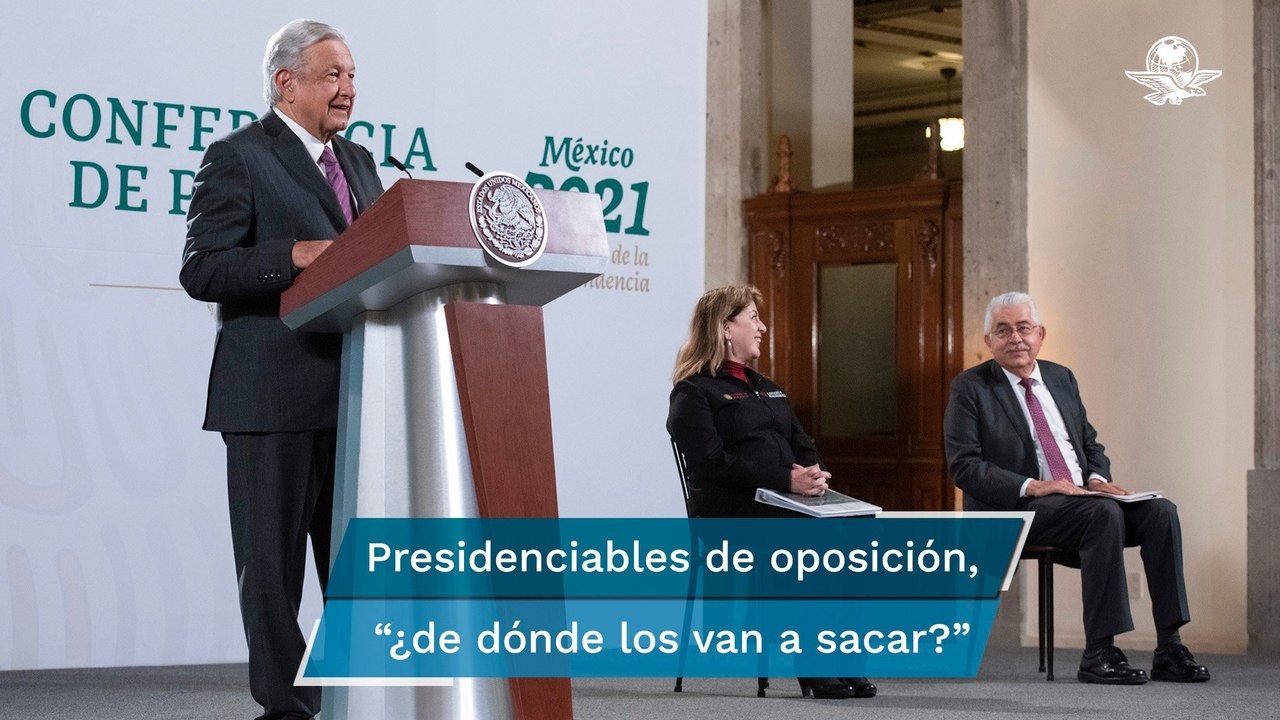 AMLO pregunta quienes se postularán en 2024 por parte de la oposición