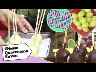 UVA NO PALITO | Sobremesa divertida e prática!