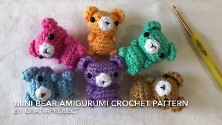 Mini Bear Amigurumi Crochet Pattern