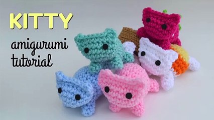 Cat Amigurumi Tutorial | Beginner Crochet | Kitty Mod Free Pattern