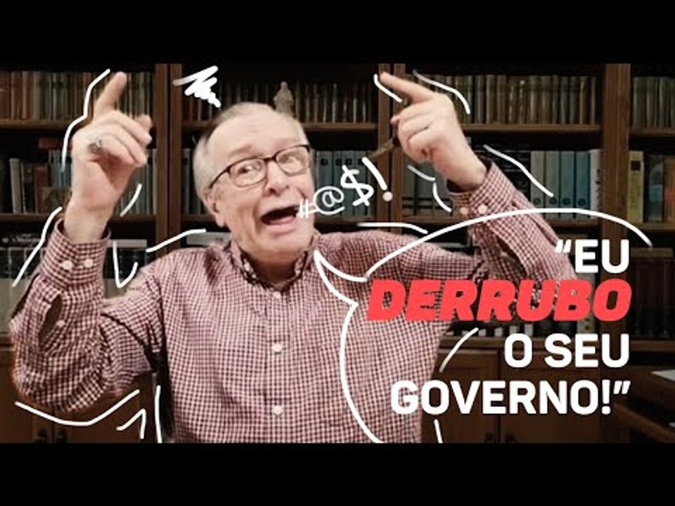 Olavo de Carvalho diz para Bolsonaro: "Eu derrubo seu governo"