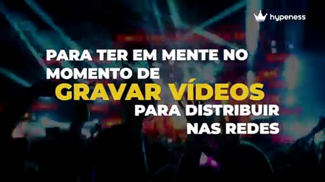 Dicas para gravar vídeos em redes sociais