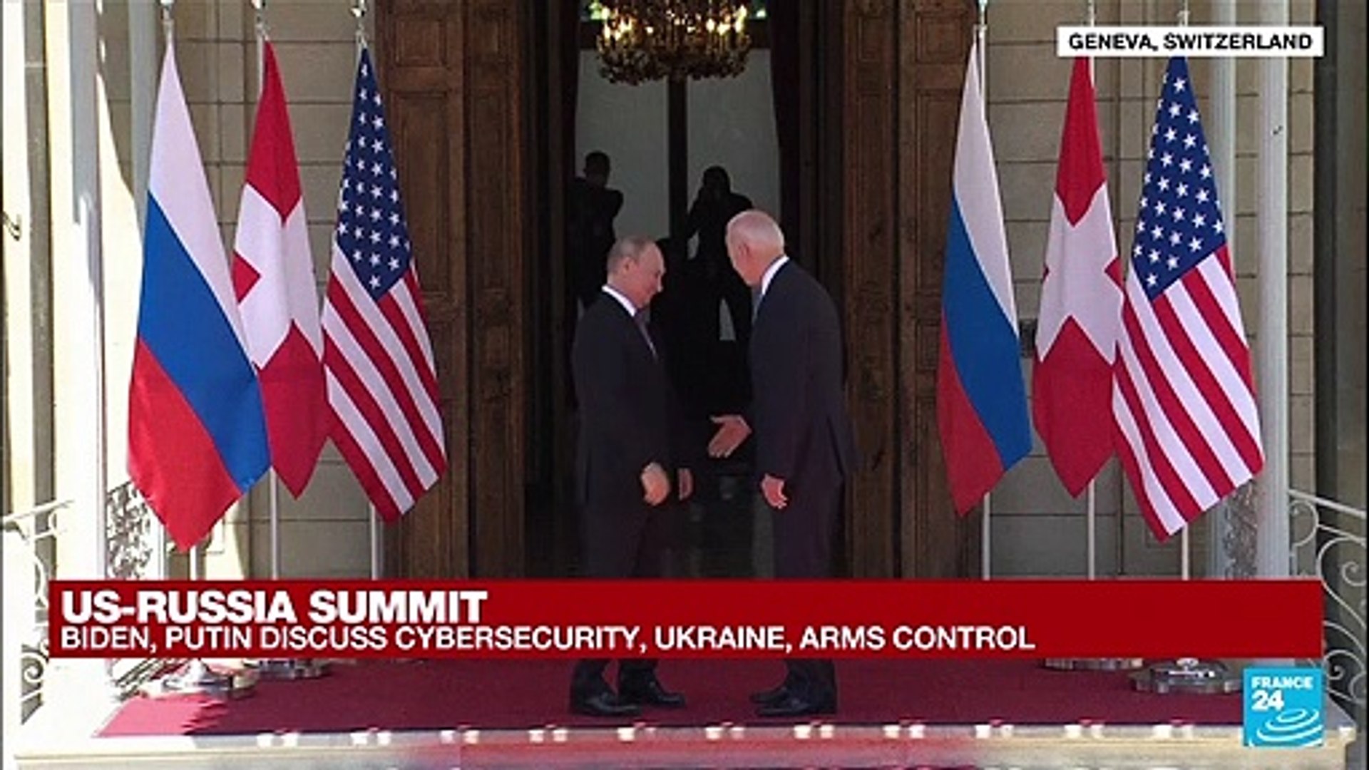 ⁣Biden, Putin discuss cybersecurity, Ukraine, arms control
