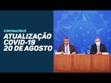AO VIVO - Confira a coletiva do Planalto sobre a COVID-19 neste 20 de agosto