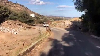 MUĞLA - Şüphelileri takip eden ekibe silahlı saldırıda 1 polis şehit oldu