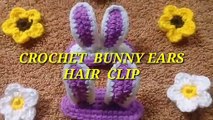 How To Crochet: Bunny Ears Hair Clip