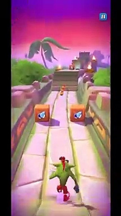 Dragon Crash Skin Gameplay - Crash Bandicoot: On The Run! (Season 3 Tier 10 Battle Pass Reward)