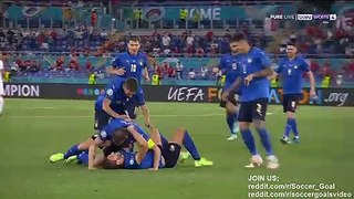 Manuel Locatelli second Goal HD - Italy 2 - 0 Switzerland - 16.06.2021 (Full Replay)