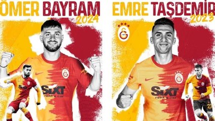 G.Saray'da transfer bitmiyor! Emre Taşdemir ve Ömer Bayram'ın sözleşmesi uzatıldı
