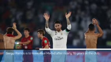 Breaking News - Ramos to leave Real Madrid after nearly 16 years