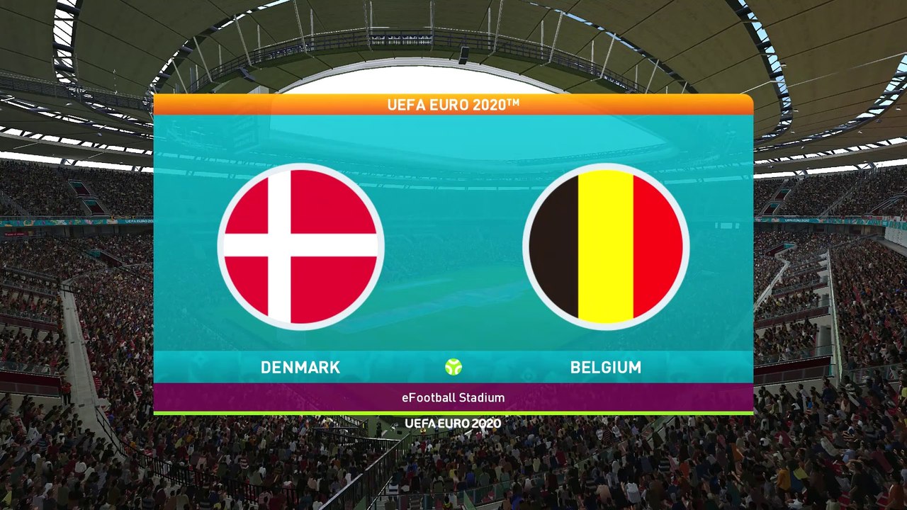 Denmark vs Belgium | UEFA Euro 2020 - 17th June 2021 ...