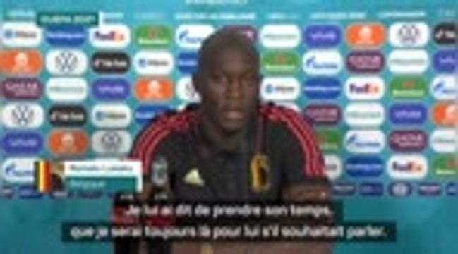 Groupe B - Lukaku : Je serai toujours là pour Eriksen