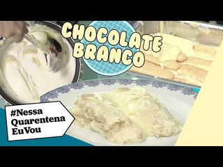 PAVÊ DE CHOCOLATE BRANCO | Não faz a piada, não faz!