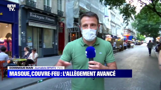 Masque, couvre-feu : l'allègement avancé - 16/06