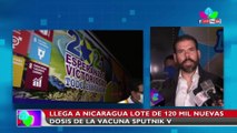 Llegan a Nicaragua lote de 120 mil nuevas dosis de la vacuna Sputnik V