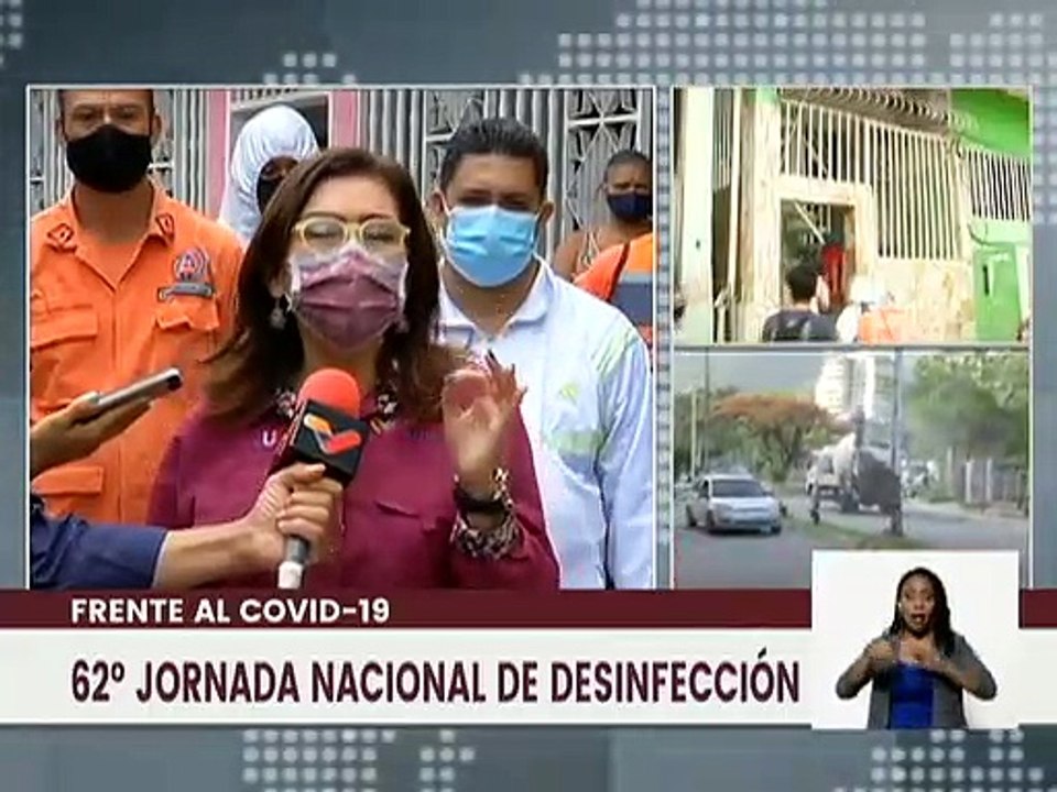Misión Venezuela Bella ha realizado 7 millones 700 mil desinfecciones contra la COVID-19 en el país