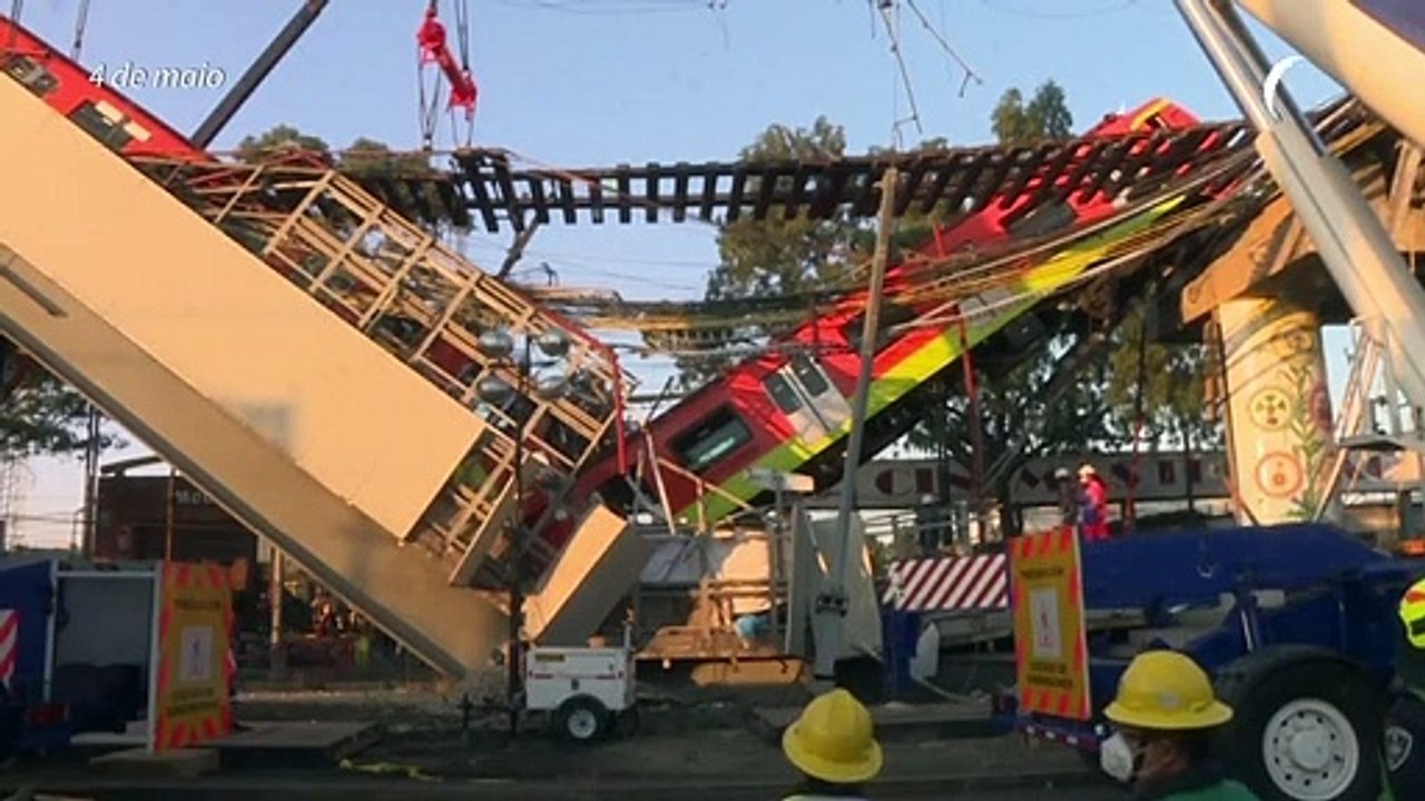 Perícia aponta 'falha estrutural' em acidente no metrô da Cidade do México