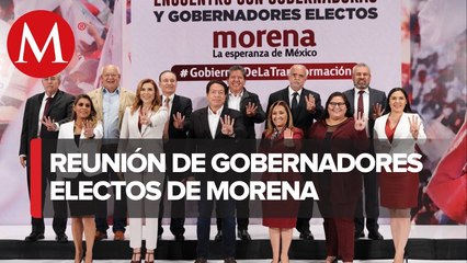 Download Video: Mario Delgado se reúne con gobernadores electos de Morena