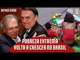 Com fim do auxílio emergencial governo Bolsonaro pode deixar 20 milhões de brasileiros passando fome